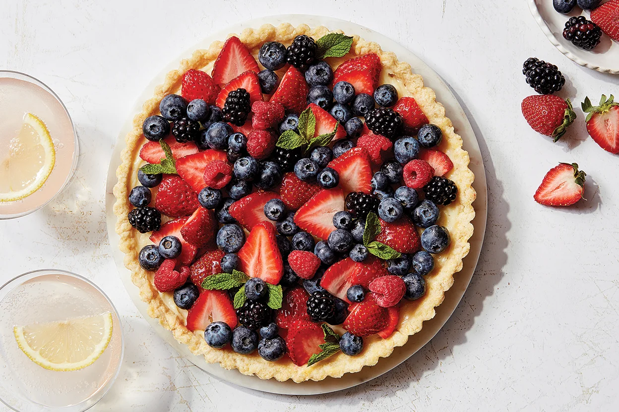 Seasonal Berry Tart