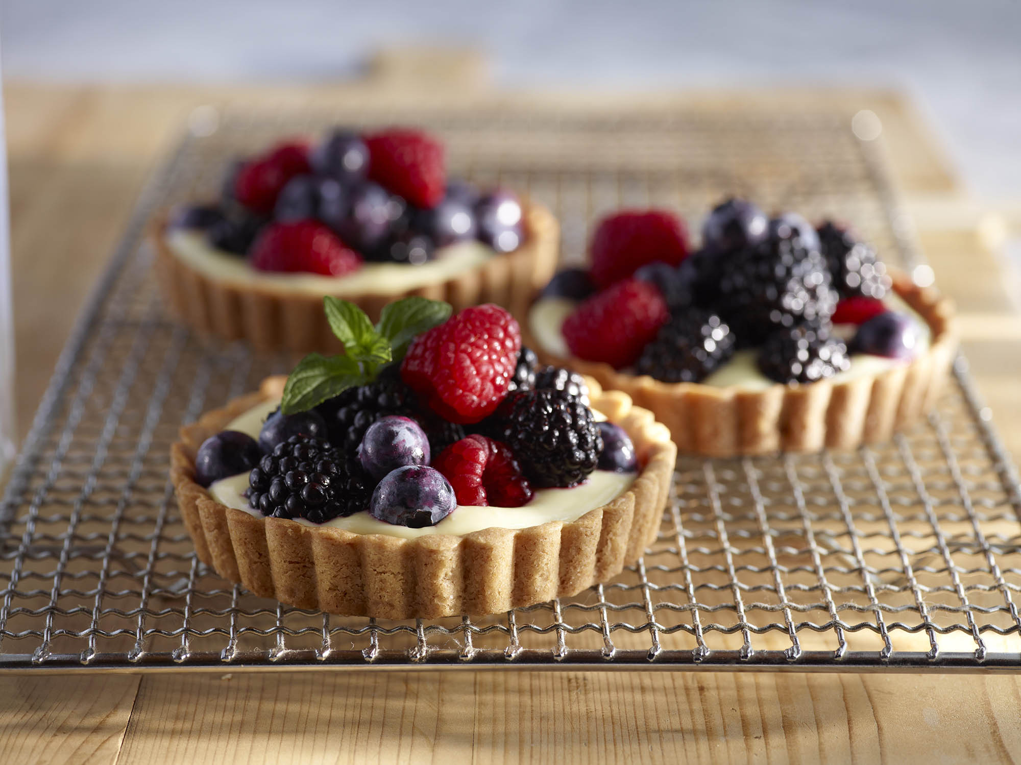 Seasonal Berry Tart